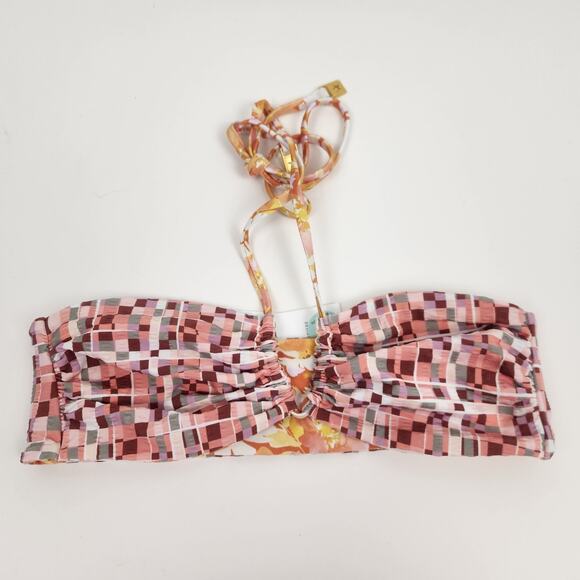 L*Space Dawn Bikini Top Reversible Convertible Size Small NWT What in Carnation - Picture 3 of 7